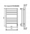 Электрический полотенцесушитель Сицилия П8 500х800 КС 9005 матовый 4670078527646 Terminus фото в интернет-магазине Русалия Электрический полотенцесушитель Сицилия П8 500х800 КС 9005 матовый 4670078527646 Terminus фото в интернет-магазине Русалия