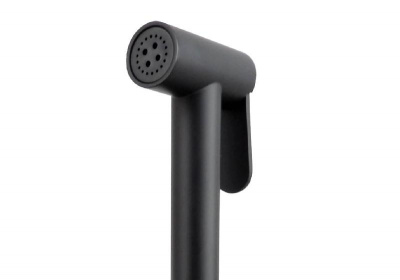 Комплект для гигиенического душа встроенный AQUATEK (cмеситель + гигиеническая лейка + шланг), матовый черный AQ1019MB ВЕГА фото в интернет-магазине Русалия