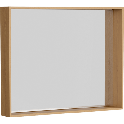 Зеркало в раме 80х100 см Basic дуб золотой BAS0210DZ Aqwella фото в интернет-магазине Русалия