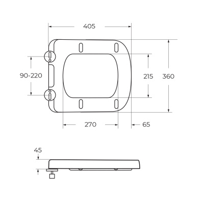 Крышка-сиденье BelBagno AURORA BB8604SC фото в интернет-магазине Русалия