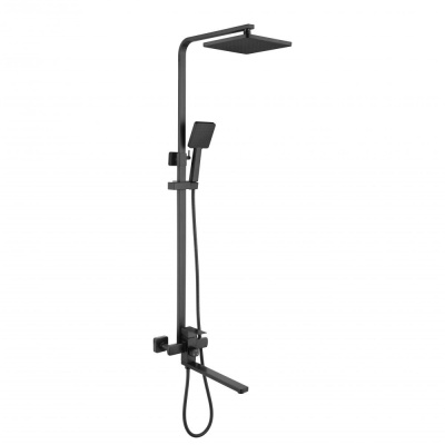 Душевая система Fmark FS8145-35H, черный фото в интернет-магазине Русалия