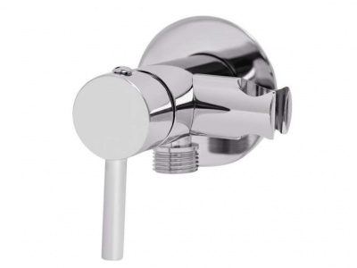 Встраиваемый смеситель с держателем для гигиенического душа GL-201 41C Gllon фото в интернет-магазине Русалия