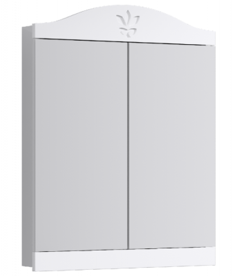 Зеркальный шкаф 65 Franchesca белый FR0406 Aqwella фото в интернет-магазине Русалия