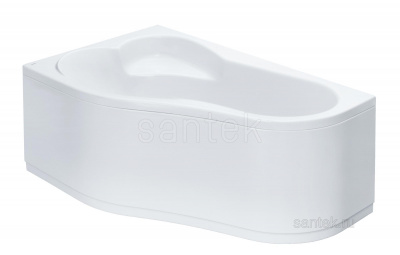 Ванна акриловая Ибица XL 160х100 L 1WH112036 ЛЕВАЯ Santek + ф.э. + м.к.