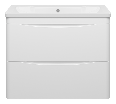 Тумба Атлантик 80 подвесная с раковиной Misty Атлантик 80 Misty фото в интернет-магазине Русалия