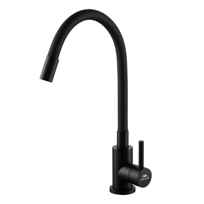 Смеситель для кухни FASHUN черный (A54101N-7A) фото в интернет-магазине Русалия