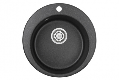 Кухонная мойка GRANULA (4801, ЧЁРНЫЙ) фото в интернет-магазине Русалия