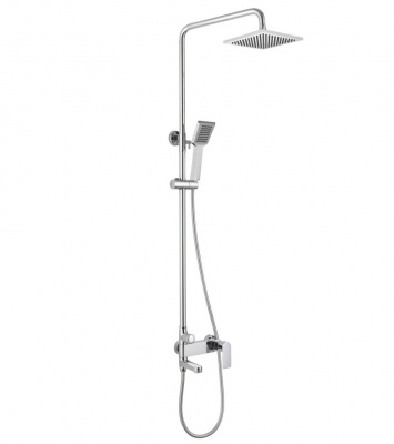 Душевая система со смесителем на ванну Real F6333367CP-A-RUS Bravat фото в интернет-магазине Русалия