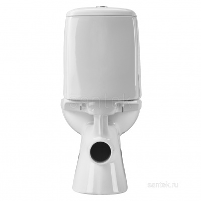 Унитаз - компакт с сиденьем микролифт slim Цезарь 1WH302415 Сантек фото в интернет-магазине Русалия