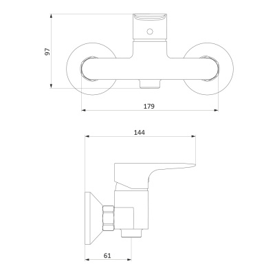 782000000 Origin Evo 2, смеситель для душа фото в интернет-магазине Русалия