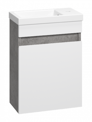 Тумба Ронда 40 подвесная с раковиной Cersanit Como 40 Misty фото в интернет-магазине Русалия