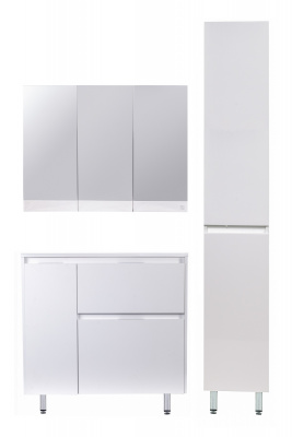 Тумба с раковиной Барселона 90 напольная ЛЕВАЯ Style Line фото в интернет-магазине Русалия