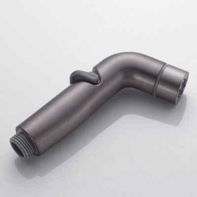 Гигиенический душ со смесителем Shevanik S4705T-1, оружейная сталь фото в интернет-магазине Русалия