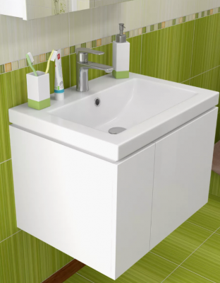 Подвесная тумба под умывальник Uno 50 469621 Какса-А фото в интернет-магазине Русалия