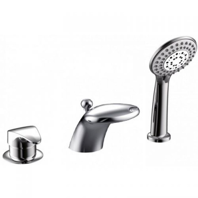 Встраиваемый смеситель на борт ванны Cobra F5140197CP-1-RUS Bravat фото в интернет-магазине Русалия