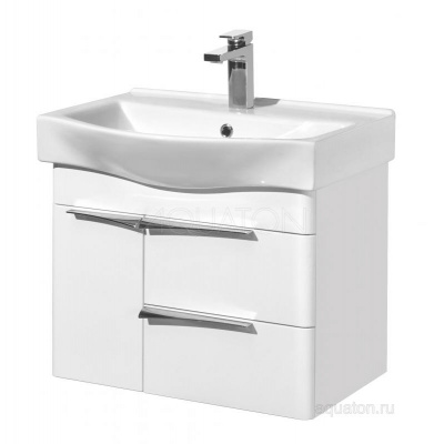 Тумба под раковину AQUATON Беверли 65 белый 1A235301BV010 фото в интернет-магазине Русалия
