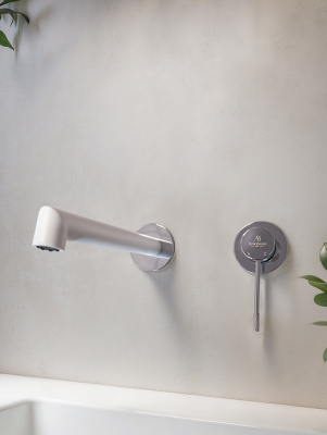 Смеситель для раковины AltroBagno Intento 010504 MW AltroBagnoIntento010504MW фото в интернет-магазине Русалия