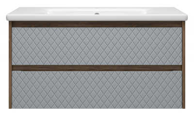 Тумба Chester 100 подвесная с раковиной Dreja Soft 100 Brevita фото в интернет-магазине Русалия