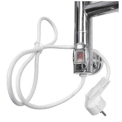 Электрический полотенцесушитель Сальса 650х500           хром DMT 108F П4 65x50 EK Domoterm фото в интернет-магазине Русалия