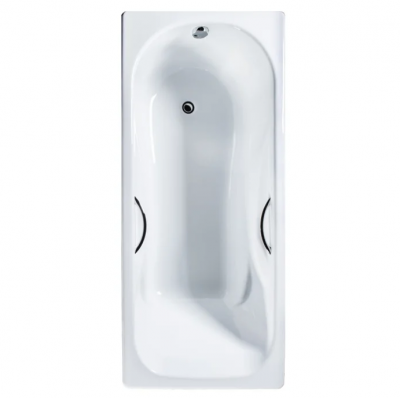 Ванна чугунная Сибирячка - У 170х75 с отверстиями под ручки Универсал фото в интернет-магазине Русалия