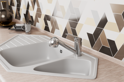 Смеситель для кухонной мойки RUSH Corsica (CO4240-25) фото в интернет-магазине Русалия