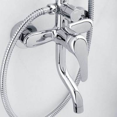 Душевой гарнитур с изливом Triumph Cromo VR.TRM-9915.CR Veragio фото в интернет-магазине Русалия