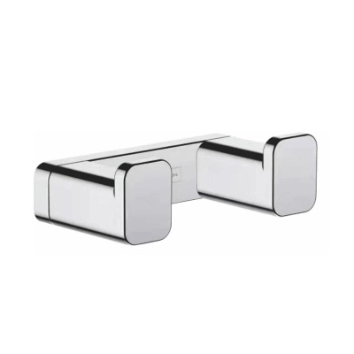 Крючок для ванной комнаты двойной Rose RG1821, хром фото в интернет-магазине Русалия