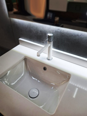 Смеситель для раковины AltroBagno Intento 0132 MW AltroBagnoIntento0132MW фото в интернет-магазине Русалия