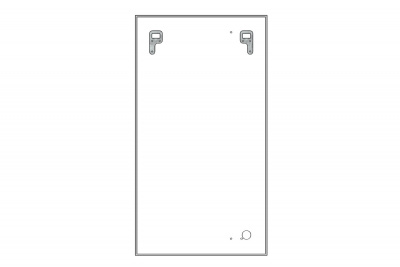 COMFORTY. Зеркало "Асти-40" дуб дымчатый фото в интернет-магазине Русалия