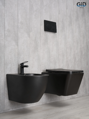 Унитаз подвесной Gid Tr2144Bm 62225Y черный матовый 52x36x33.5 фото в интернет-магазине Русалия