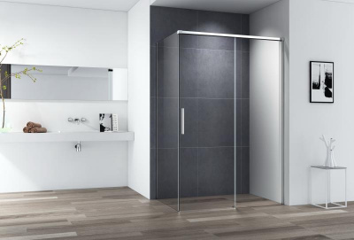 Душевой уголок CEZARES DUET SOFT-AH-1-150/100-C-Cr фото в интернет-магазине Русалия