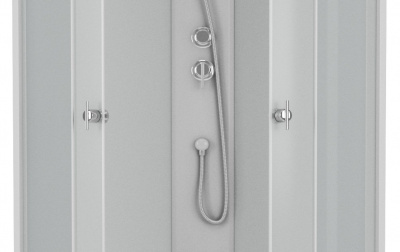 Душевая кабина 90х90 NG-8308 белая Niagara фото в интернет-магазине Русалия