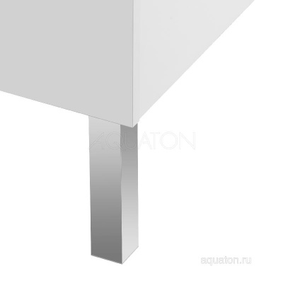 Тумба под раковину AQUATON Нортон 100 белая 1A249001NT010 фото в интернет-магазине Русалия