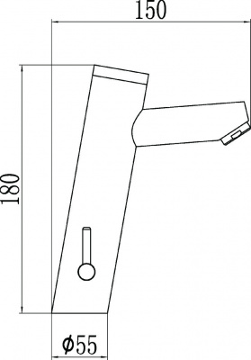 Сенсорный смеситель для раковины GY8805 Savol фото в интернет-магазине Русалия