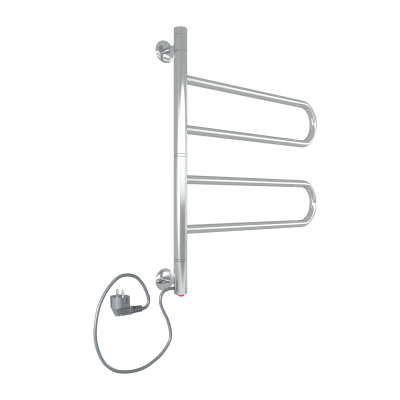 Полотенцесушитель электрический Veter 2P (electro) 50/45 (провод справа, Полиров.) INDIGO VTE50-45 фото в интернет-магазине Русалия