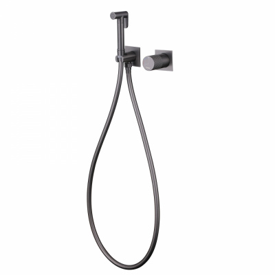 Смеситель ABBER Rund AF8725NG с гигиеническим душем, никель фото в интернет-магазине Русалия