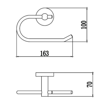 Держатель для туалетной бумаги Savol S-008752, хром фото в интернет-магазине Русалия